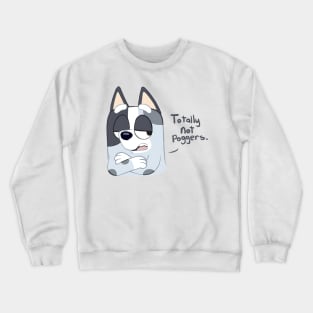 Muffin Totally Not Poggers Crewneck Sweatshirt